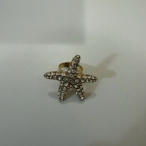 Michael Kors Gold and Silver Starfish Ring
